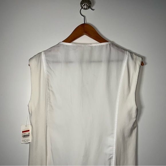 RACHAEL ROY white ruffle down summer dress - Picture 12 of 14